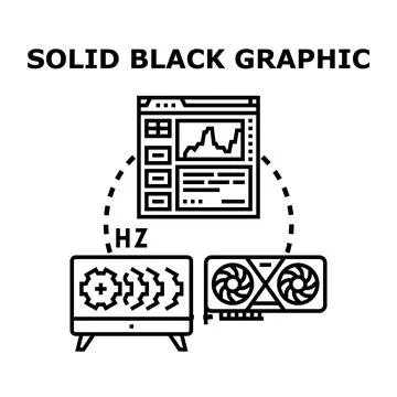 Computer graphic processing system optimizing performance concept Stock Illustration