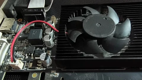 Computer Graphic Processor Unit Stock Footage 320856898