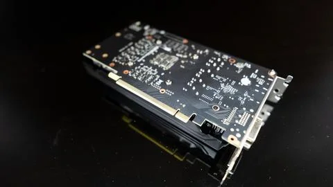 Computer graphics card to increase graphics performance in games- Stock Photos