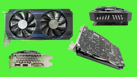 Computer graphics card to increase graphics performance in games- Stock-Fotos