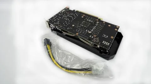 Computer graphics card to increase graphics performance in games- Stock Photos