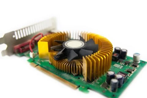 Computer graphics card Stock Photos