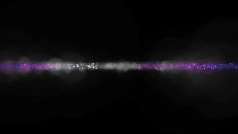 Computer graphics. Glamor background. A band of brilliant blurred dots and Stock Footage 243662482