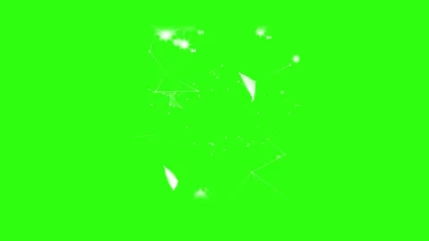 Computer graphics on a green background. Computer graphics on chroma key Stockbeeldmateriaal 148262199