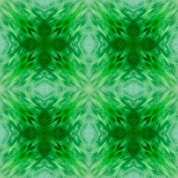 Computer graphics, illustration - a square pattern, kaleidoscope in different Stock Illustration
