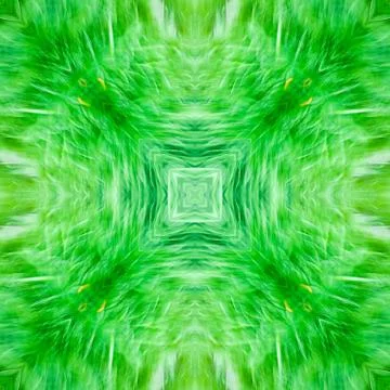 Computer graphics, illustration - a square pattern, kaleidoscope in different Stock Illustration