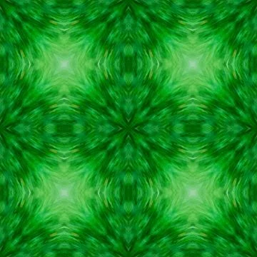 Computer graphics, illustration - a square pattern, kaleidoscope in different Illustrazione stock