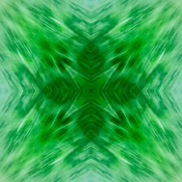 Computer graphics, illustration - a square pattern, kaleidoscope in different 스톡 일러스트