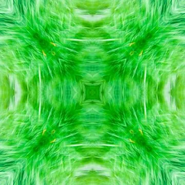 Computer graphics, illustration - a square pattern, kaleidoscope in different Stock-Illustration