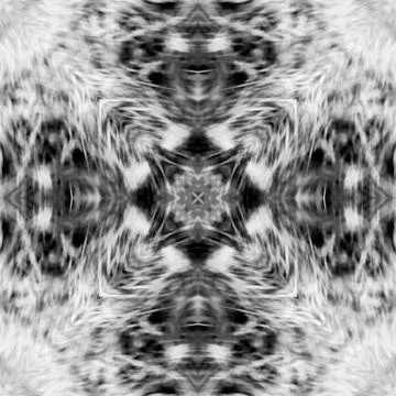 Computer graphics, pattern - kaleidoscope, seamless surreal magic texture in  Stock Illustration