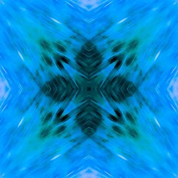 Computer graphics, pattern - kaleidoscope, seamless surreal magical texture i Stock-Illustration