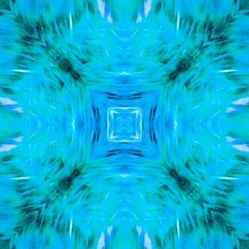 Computer graphics, pattern - kaleidoscope, seamless surreal magical texture i イラスト素材
