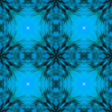 Computer graphics, pattern - kaleidoscope, seamless surreal magical texture i Stock-Illustration