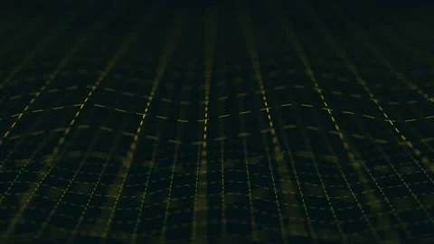 Computer grid network pattern abstract motion graphic. Stock Footage 170428801