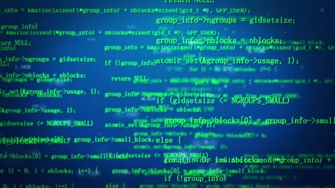 Computer hacker code java trojan virus network programming language Stock Footage 145040935