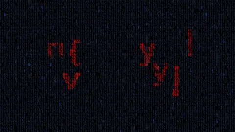 Computer Hacker Digital Terrorism Steeling Private Information Crime Network Video stock 77277650