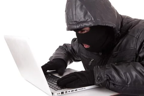 Computer hacker Stockfoto's