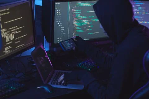 Computer Hacker Stock Photos