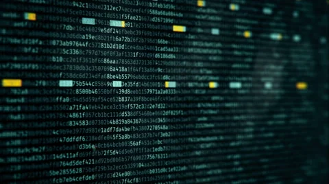 Computer hacking alert message on screen, system under attack, data loss, theft Stock Footage