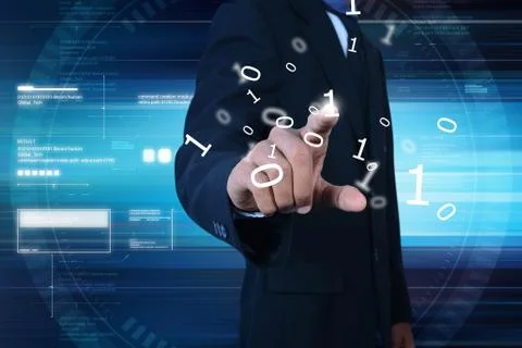 Computer hacking concept 스톡 일러스트