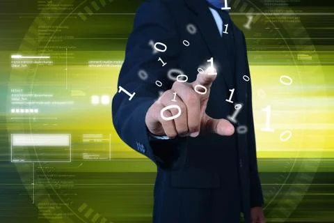 Computer hacking concept Stock-Illustration