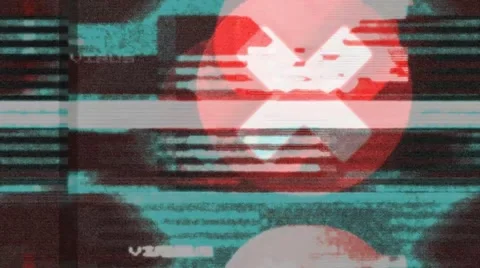 Computer Hacking. Hacking of virus Stock Footage 55855822