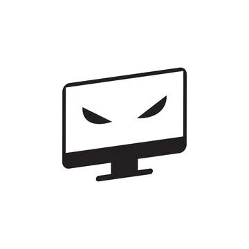 Computer hacking icon. Elements of cyber security icon. Premium quality graphic Stock Illustration