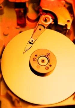 COMPUTER HARD DISC DRIVE Foto stock