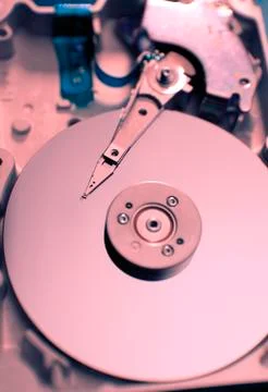 COMPUTER HARD DISC DRIVE Stock Photos