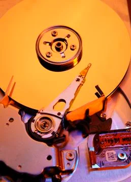 COMPUTER HARD DISC DRIVE Foto stock