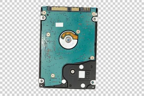 Computer hard disk drive electronic circuit board Stock Photos