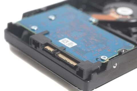 Computer Hard Disk Drive HDD 写真素材