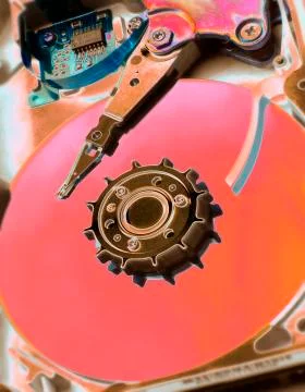 COMPUTER HARD DISK DRIVE Foto stock