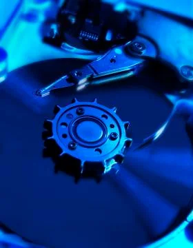 COMPUTER HARD DISK DRIVE Stock Photos