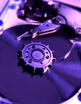 COMPUTER HARD DISK DRIVE Stock Photos