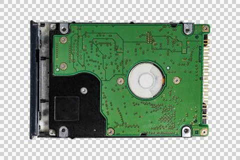 Computer hard disk drive printed circuit board electronic components hdd cl.. Stock-Fotos
