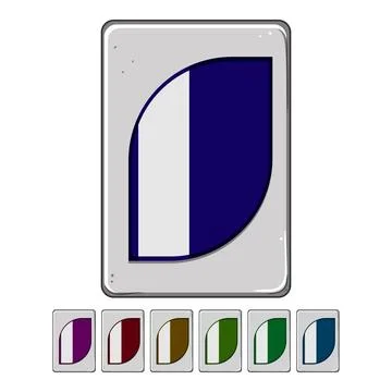 Computer hard drive cartoon vector graphic Stock-Illustration