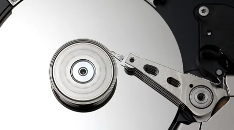 Computer hard drive Stock Footage 8600619