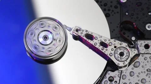 Computer hard drive Stock Footage 8600634