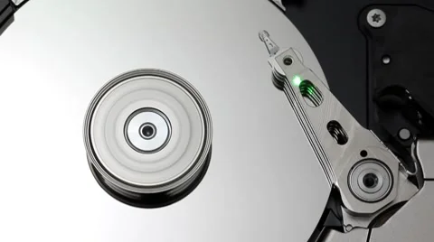 Computer hard drive Stock Footage 8663981