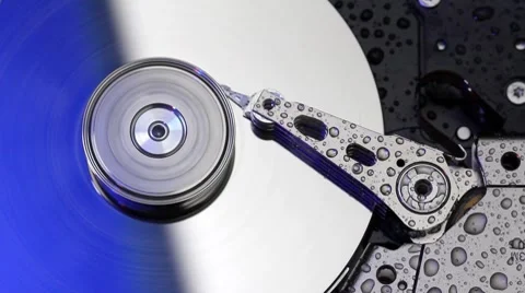 Computer hard drive Stock Footage 8664239