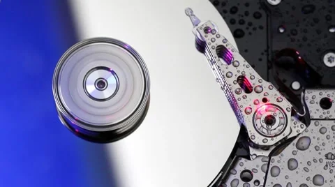 Computer hard drive Stock Footage 8677215