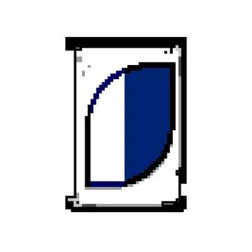 Computer hard drive game pixel art vector illustration Illustrazione stock