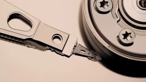 Computer harddrive Stock Footage 2545420