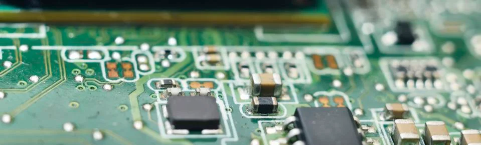 Computer hardware background Foto stock