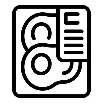 Computer hardware icon with two cpu representing server farm Illustrazione stock