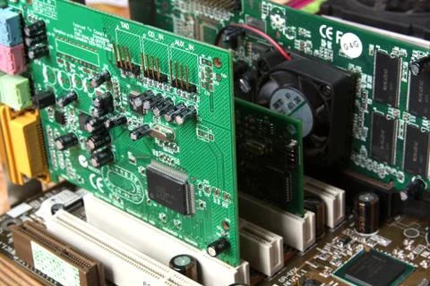 Computer hardware Stock Photos