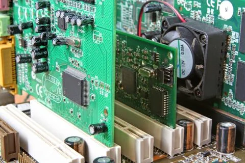 Computer hardware Stock Photos