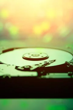 Computer HDD Hard Disk Drive Stock Photos