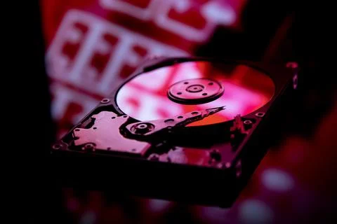 Computer HDD Hard Disk Drive Stock Photos